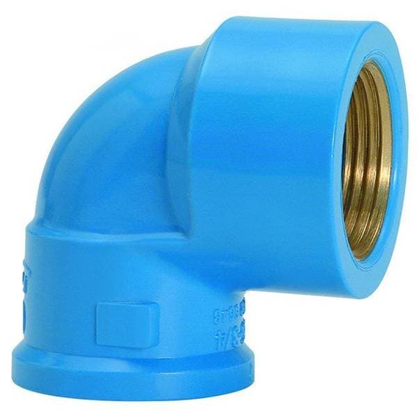 Joelho 20 x 1/2" Azul Latão